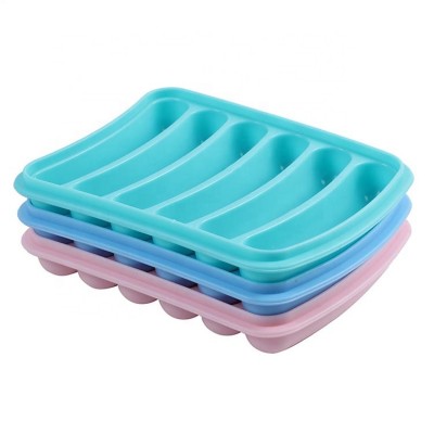 DIY homemade Sausage Hot Dog Mold lce Cube Mould,Silicone Baking Mold